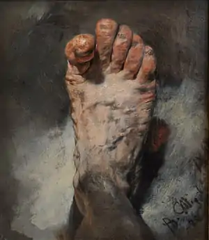 Der Fuß des Künstlers (Adolph von Menzel)
