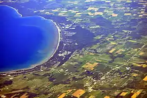 Wasaga Beach von Südwest aus gesehen