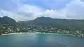 Luftaufnahme von Beau Vallon