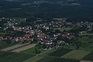 Heiligenkreuz im Lafnitztal von Südosten