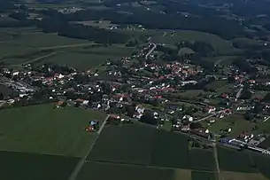 Eltendorf von Süden aus gesehen