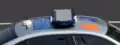 Dachkennzeichnung eines Incident Response Vehicles der Londoner Metropolitan Police