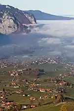 Blick auf Aeschiried und Aeschi