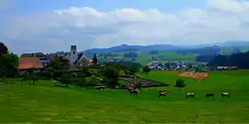 Blick auf den Ort