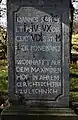 Inschrift als Chronogramm