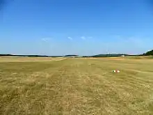 Vom Gollenberg startete Otto Lilienthal ab 1894 seine Segelflugzeug-Probeflüge, Flughafen Stölln-Rhinow