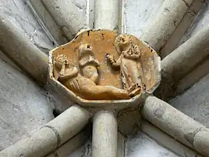 Schlussstein, Erschaffung Evas