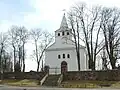 Katholische Kirche des Heiligen Kreuzes von Jasmuiža  (Gemeinde Aizkalne), erbaut 1815