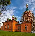 Orthodoxe Kirche Mariä Himmelfahrt in Jasmuižas (Gemeinde Aizkalne), erbaut 1904