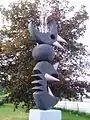 Skulptur beim Feuerwehrhaus