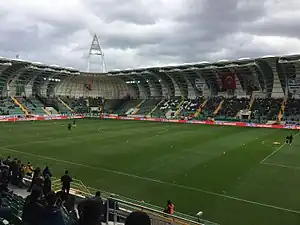 Innenansicht des Stadions
