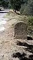 Meilenstein in Albanella (Italien)
