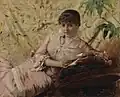 Läsande parisiska – 1880