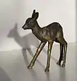 Rehkitz, Bronzeguss