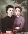 Albertina und Helene LuykenLandfort, 1870