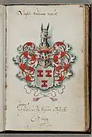 Wappen des Frederik van Zuylen van Nyevelt, 1634