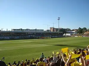 Spiel zwischen dem AD Alcorcón und dem FC Ontinyent im Juni 2010