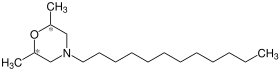 Strukturformel von Aldimorph