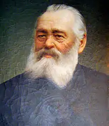Alexander Spengler Porträt in Öl