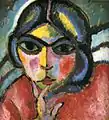 Alexej von Jawlensky: Sinnende Frau, 1913