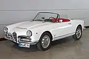 Alfa Romeo Giulia 1600 Spider(1962–1965)