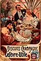 Alfons Mucha, Reklameplakat 1896.