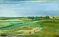 Landschaft mit Feldern
