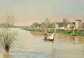 Alfred Sisley: Die Seine bei Argenteuil  Privatsammlung