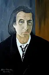 Portrait of Alfred Schnittke, 1972