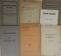Aus dem Nachlass von Alice Salomon: Publikationen mit Widmungen von Alice Salomon