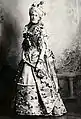 Alice Keppel auf einem Kostümball, um 1898