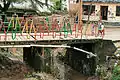 Die Bessengué-Fußgängerbrücke