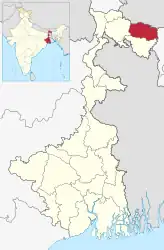 Lagekarte des Distrikts