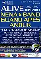 Festivalplakat aus dem Jahr 2003