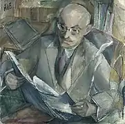 Porträt Dr. Wendemuth, um 1922, Hamburger Kunsthalle