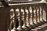 Balustrade im Obergeschoss