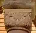Kapitell der vordersten Säule auf der Südseite