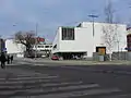 Die 1957 fertiggestellte Kirche von Alppila (Architekten: Keijo Ström und Olavi Tuomisto)