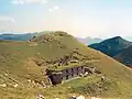 Zum Alpinwall gehörende Befestigungsanlage in Zgornja Sorica im heutigen Slowenien