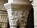 streitende Ritter und mahnender Mönch
