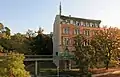 Erhaltener Erweiterungs­bau des ehemaligen Packhofs, Alt-Moabit 145