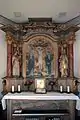 Altar der Kapelle in Huxel