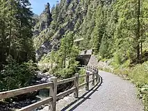 Alte Zügenschlucht mit Schutzgalerie