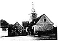 Die um 1900 fotografierte alte St.-Matthias-Kirche