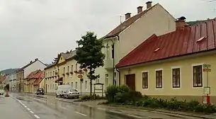 Häuserzeile im Zentrum von Altenmarkt