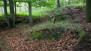 innerer Burgbereich, Gebäuderest
