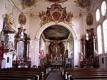 Schloss- und Pfarrkirche St. Michael, Inneres