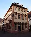 Traitteurs Wohnhaus am Fischmarkt 4 in der Heidelberger Altstadt
