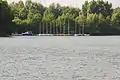 Segelboote am Ufer, Juli 2010