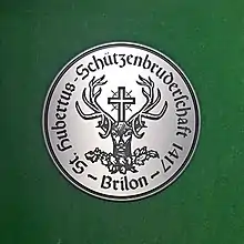 Wappen der St. Hubertus Schützenbruderschaft 1417 Brilon